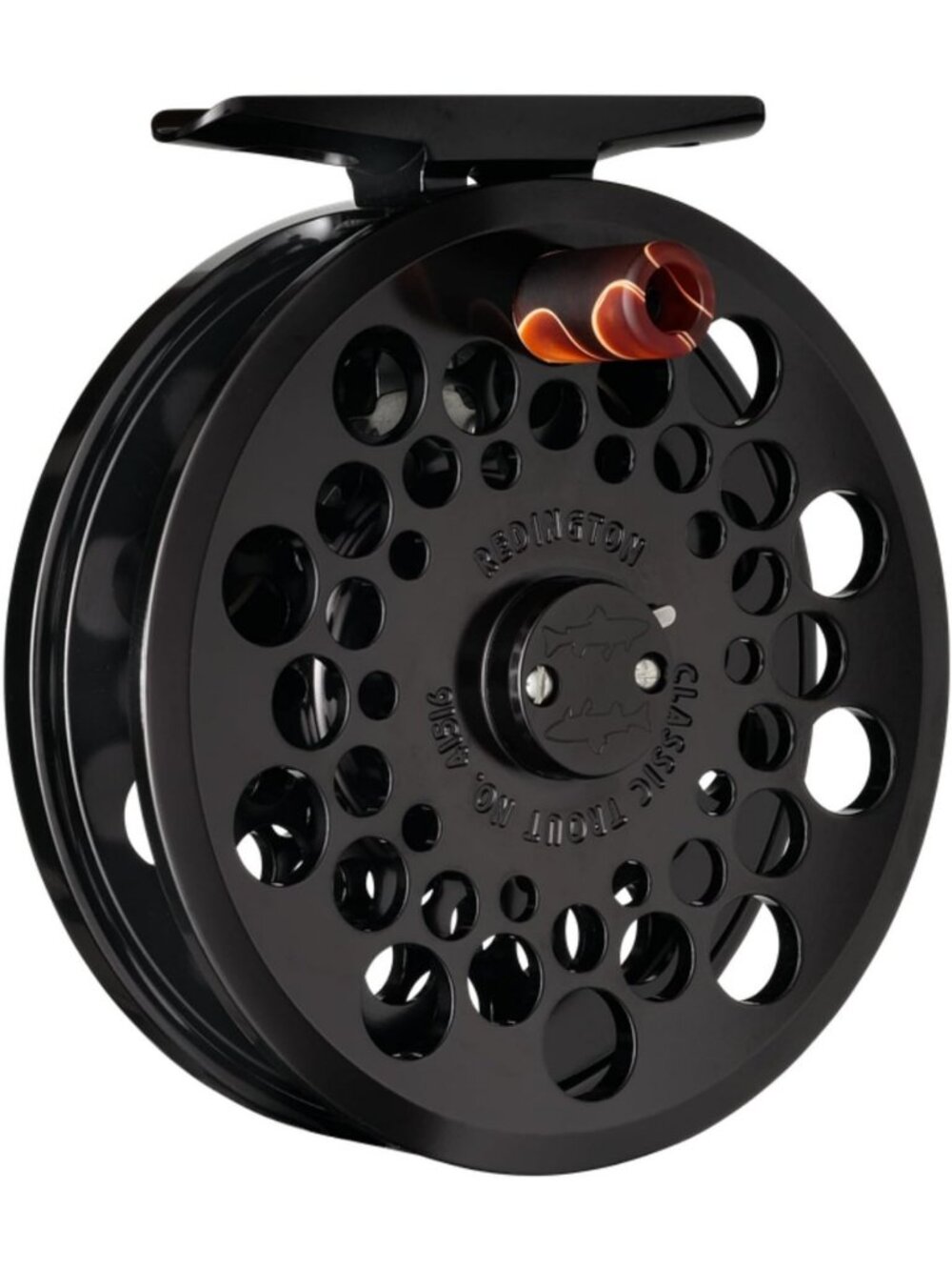 Lightweight Click-and-Pawl Trout Fly Reel Spool - CNC Machined Aluminum, Large